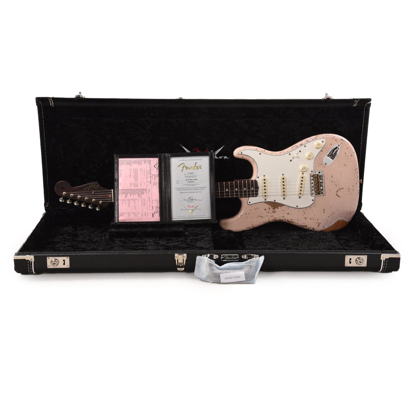 Fender Custom Shop 1959 Stratocaster "Chicago Special" Heavy Relic Super Faded Shell Pink w/Rosewood Neck Electric Guitars / Solid Body