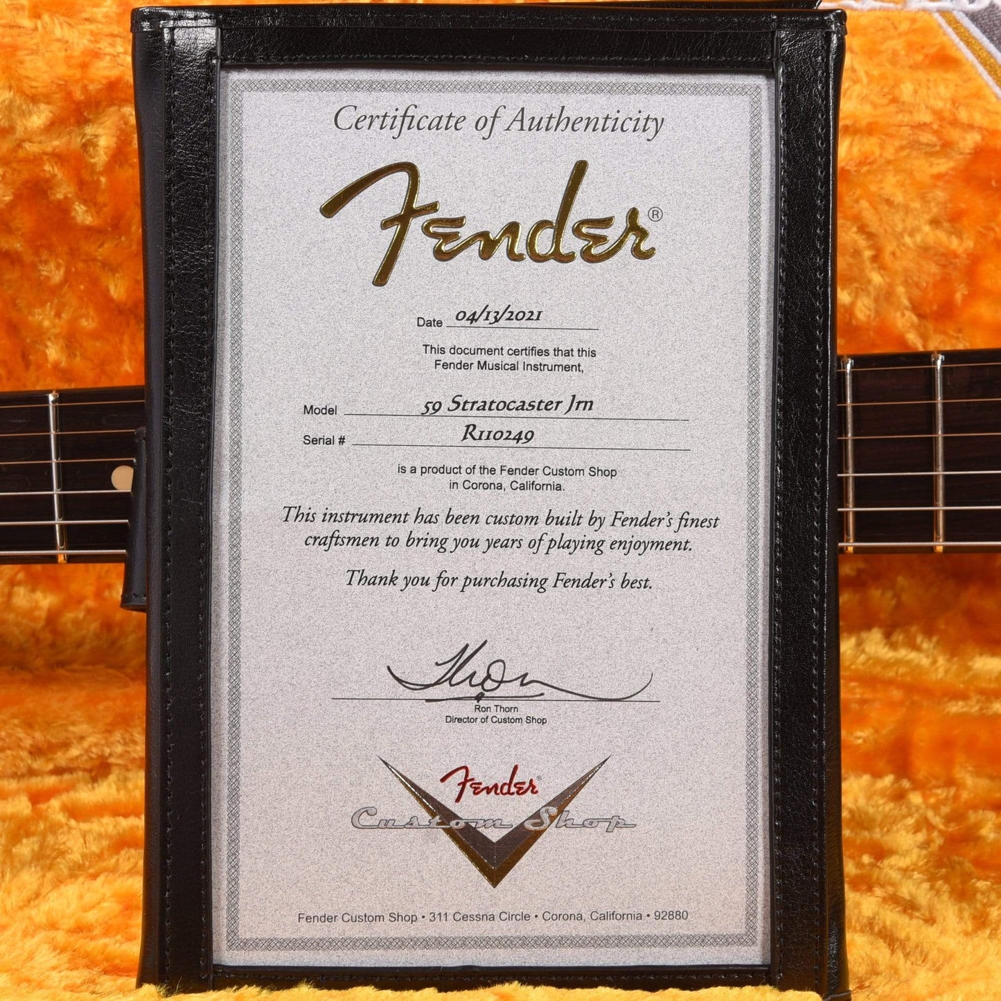 Fender Custom Shop 1959 Stratocaster "Chicago Special" Journeyman Aged Lake Placid Blue w/Rosewood Neck Electric Guitars / Solid Body