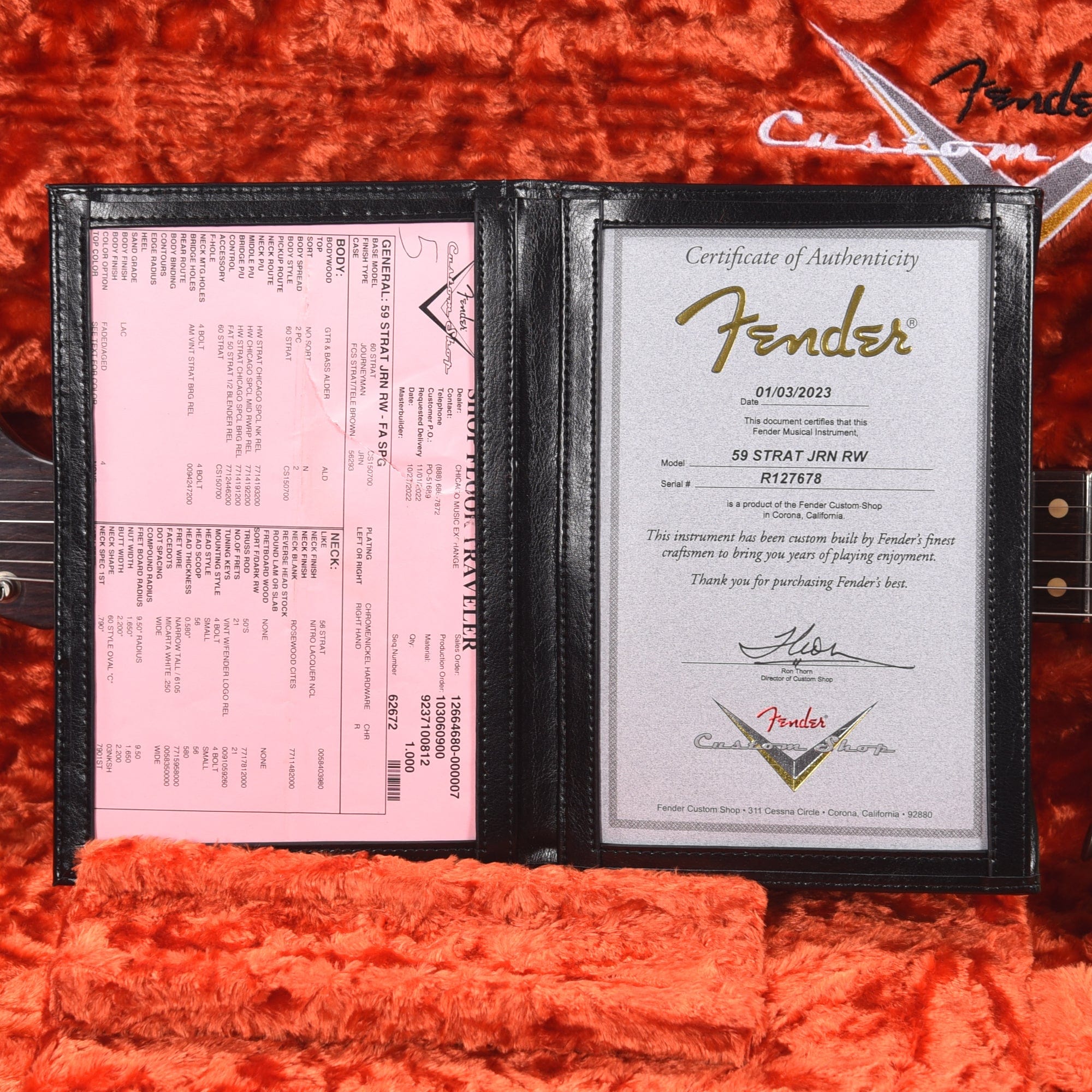 Fender Custom Shop 1959 Stratocaster 