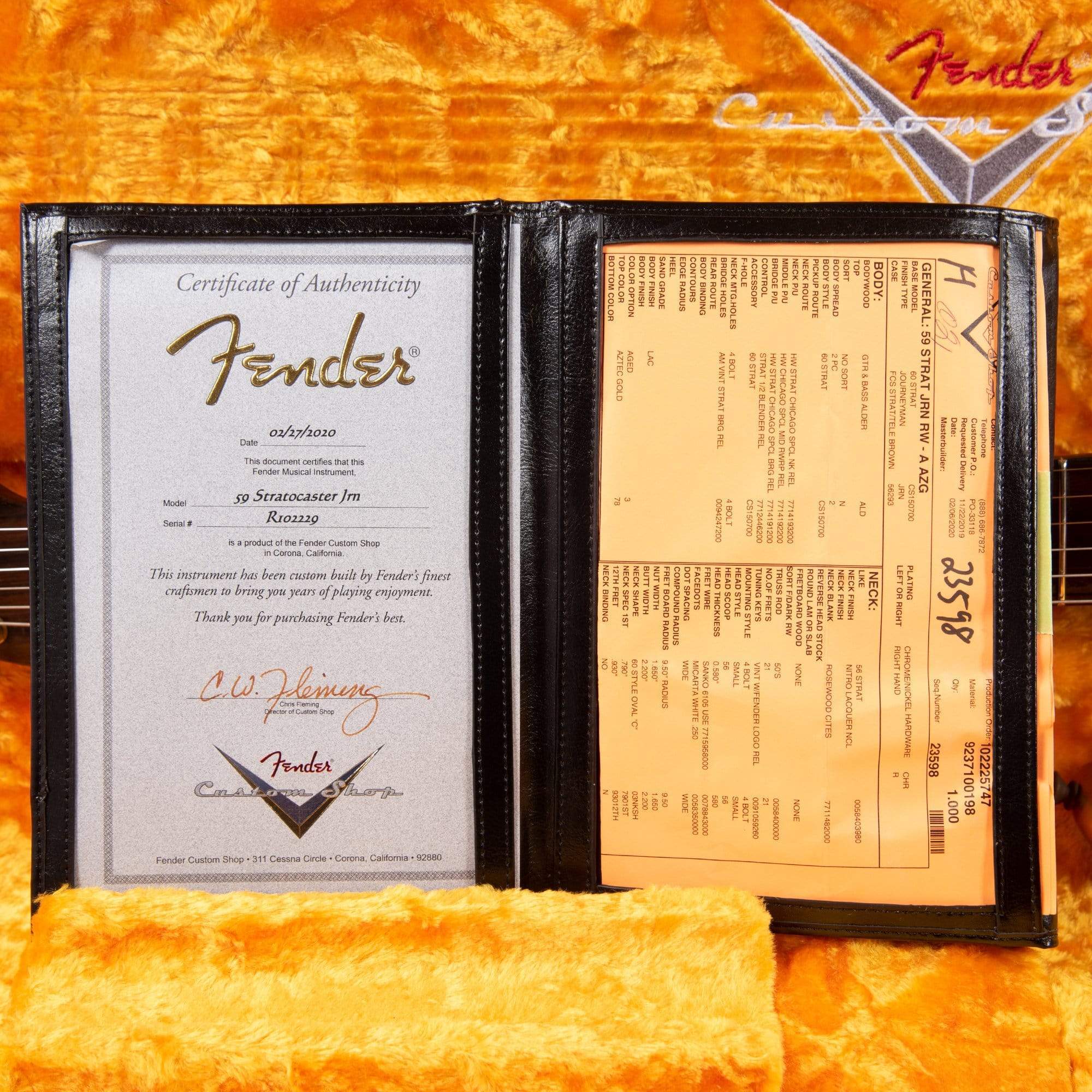 Fender Custom Shop 1959 Stratocaster 