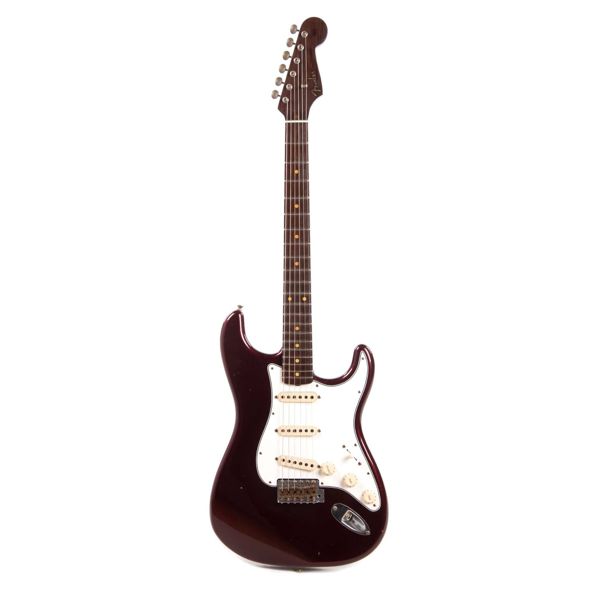 Fender Custom Shop 1959 Stratocaster "Chicago Special" Journeyman Relic Aged Oxblood w/Rosewood Neck Electric Guitars / Solid Body