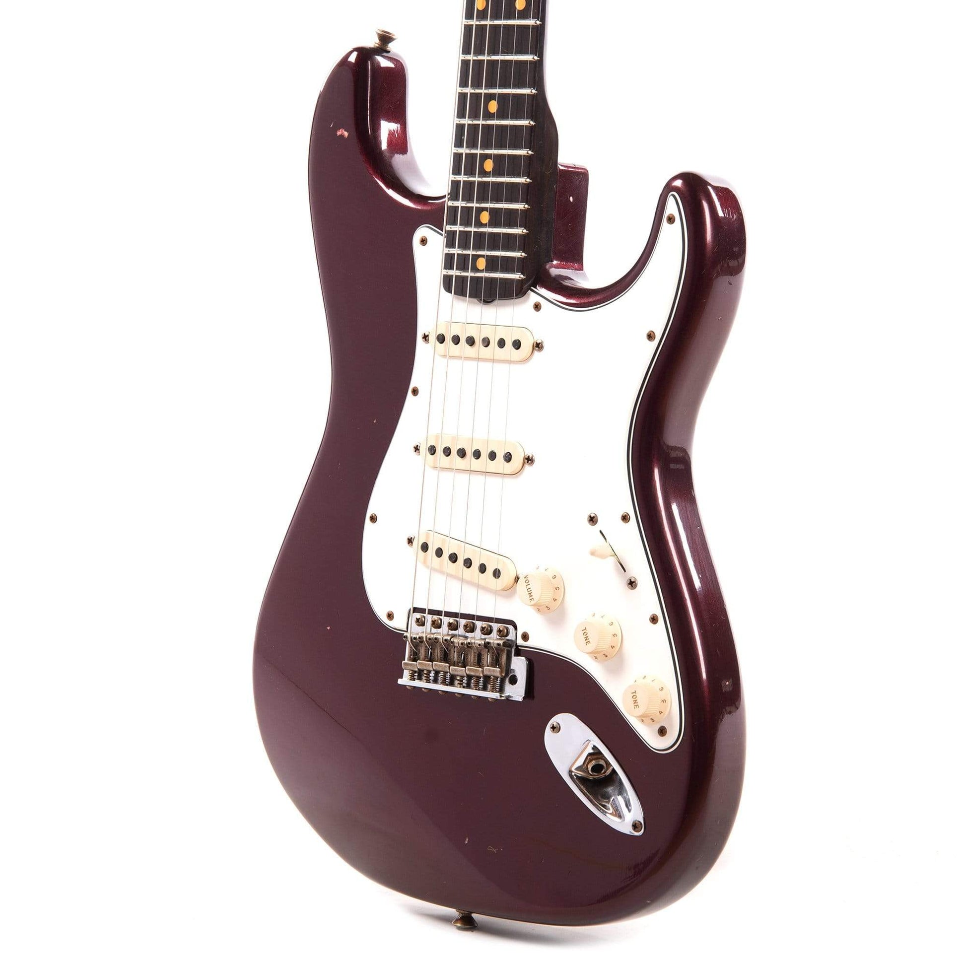 Fender Custom Shop 1959 Stratocaster "Chicago Special" Journeyman Relic Aged Oxblood w/Rosewood Neck Electric Guitars / Solid Body
