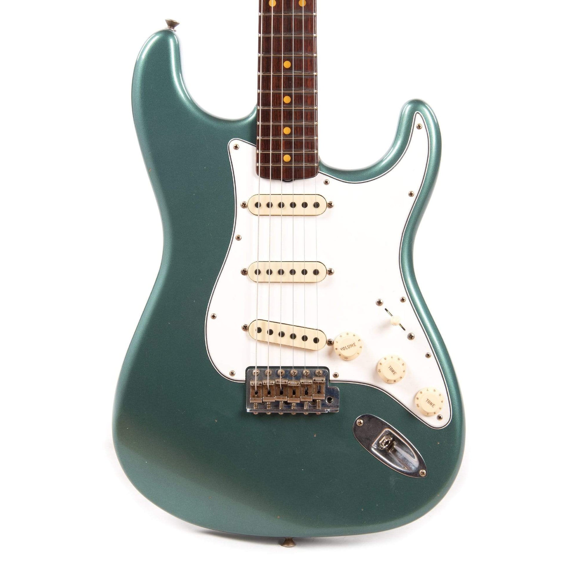 Fender Custom Shop 1959 Stratocaster "Chicago Special" Journeyman Relic Aged Sherwood Green w/Rosewood Neck Electric Guitars / Solid Body