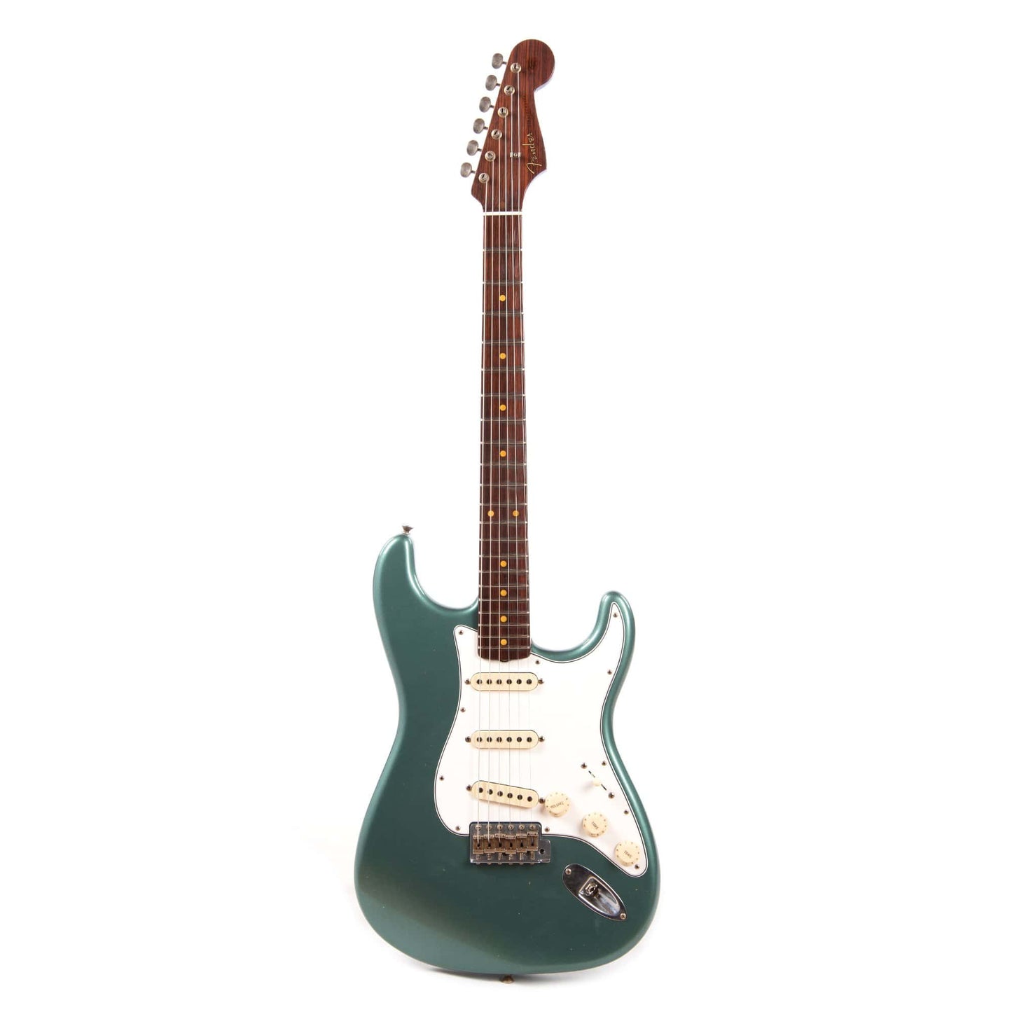 Fender Custom Shop 1959 Stratocaster "Chicago Special" Journeyman Relic Aged Sherwood Green w/Rosewood Neck Electric Guitars / Solid Body