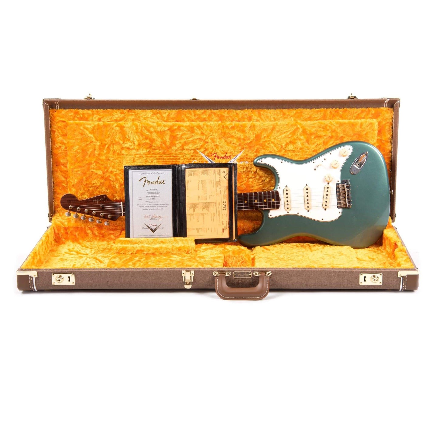 Fender Custom Shop 1959 Stratocaster "Chicago Special" Journeyman Relic Aged Sherwood Green w/Rosewood Neck Electric Guitars / Solid Body
