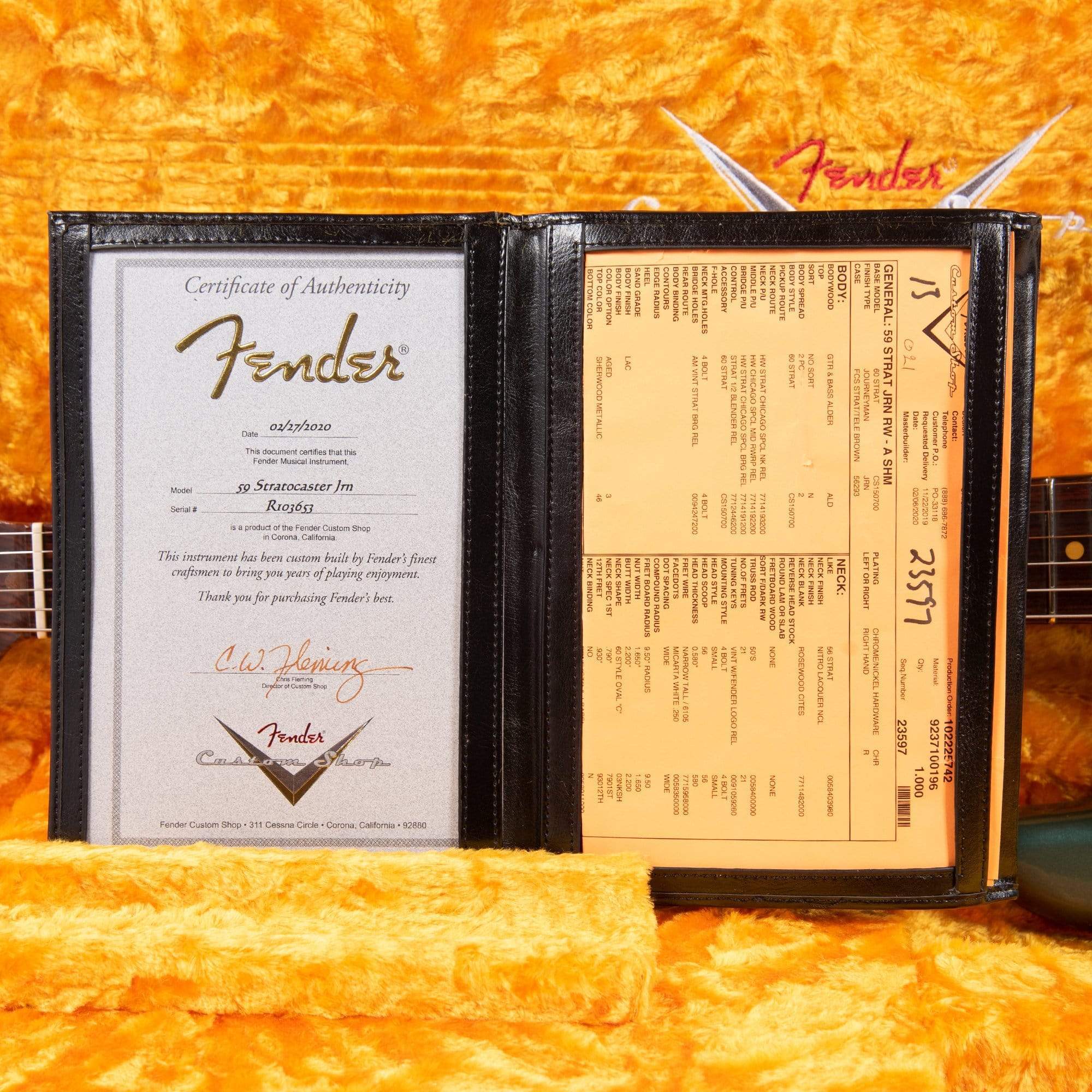 Fender Custom Shop 1959 Stratocaster 