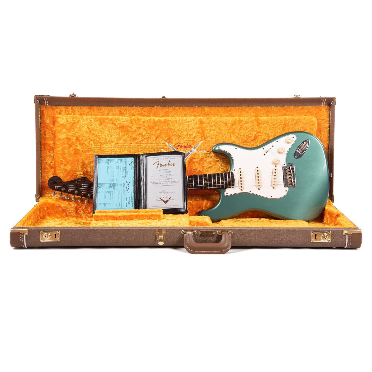 Fender Custom Shop 1959 Stratocaster "Chicago Special" Journeyman Relic Aged Sherwood Green w/Rosewood Neck Electric Guitars / Solid Body