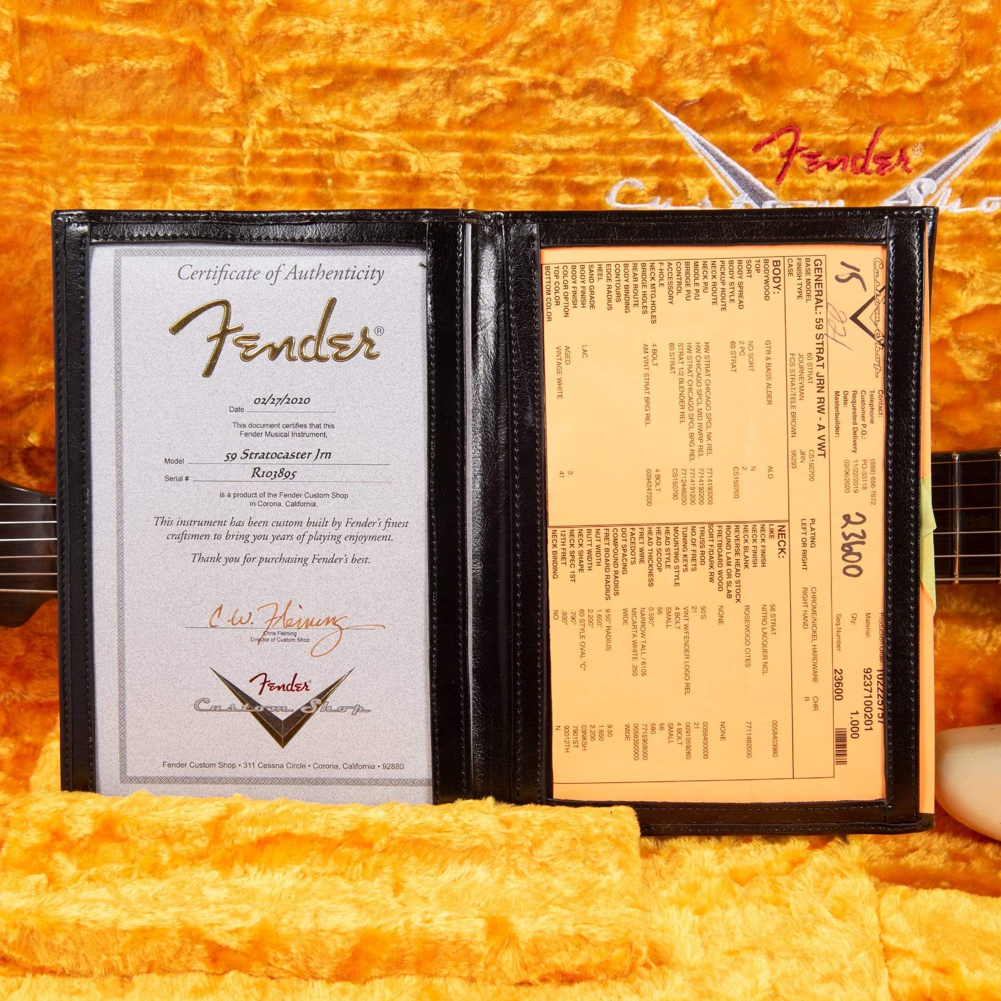 Fender Custom Shop 1959 Stratocaster 