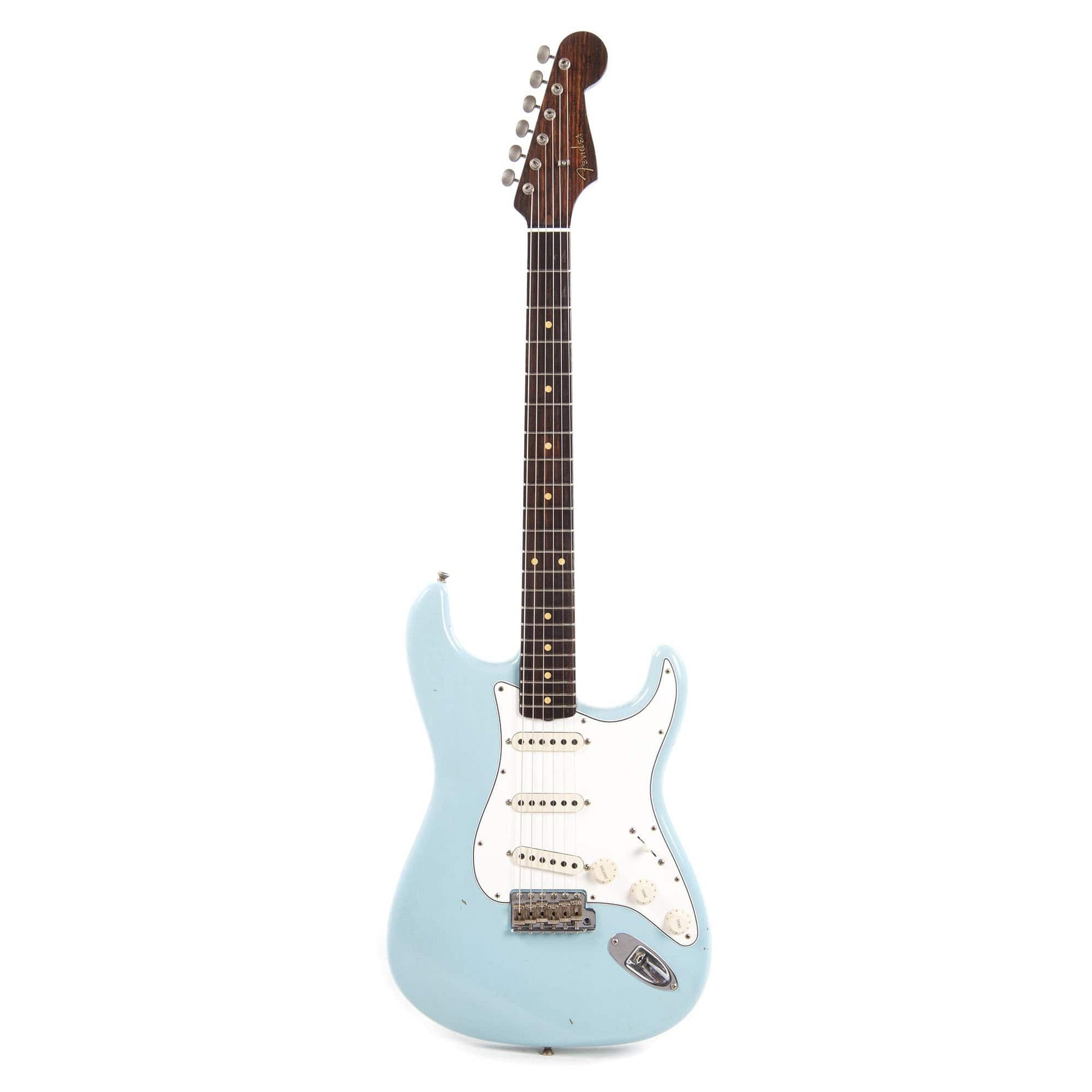 Fender Custom Shop 1959 Stratocaster "Chicago Special" Journeyman Relic Faded Aged Daphne Blue w/Rosewood Neck Electric Guitars / Solid Body