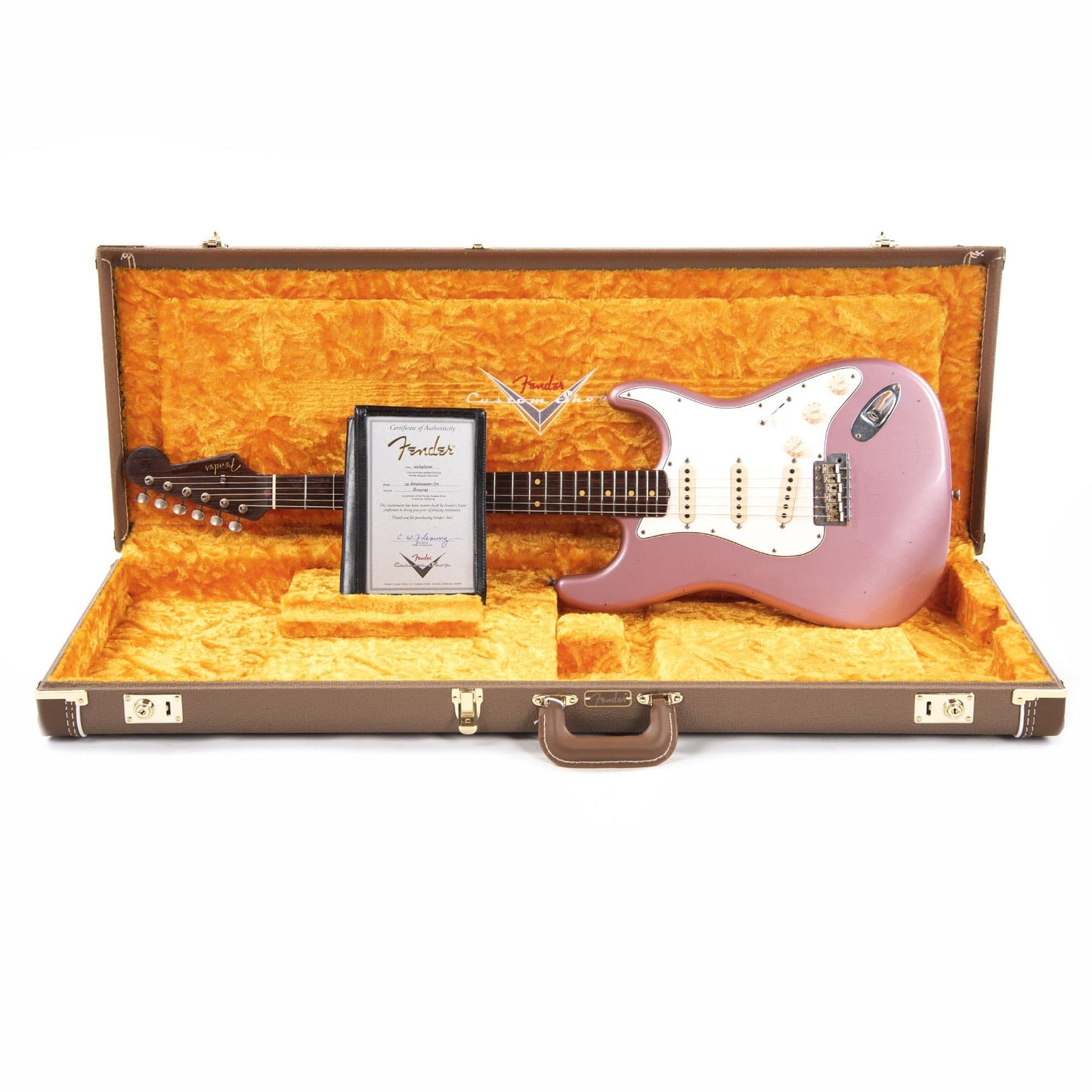 Fender Custom Shop 1959 Stratocaster "Chicago Special" Journeyman Relic Super Aged Burgundy Mist Metallic w/Rosewood Neck Electric Guitars / Solid Body
