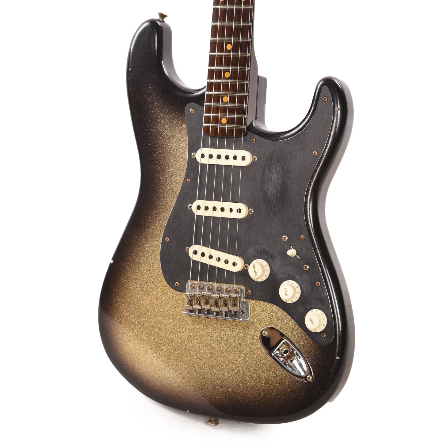 Fender Custom Shop 1959 Stratocaster "Chicago Special" Journeyman Super Duper Aged Silver Burst Sparkle w/Rosewood Neck Electric Guitars / Solid Body