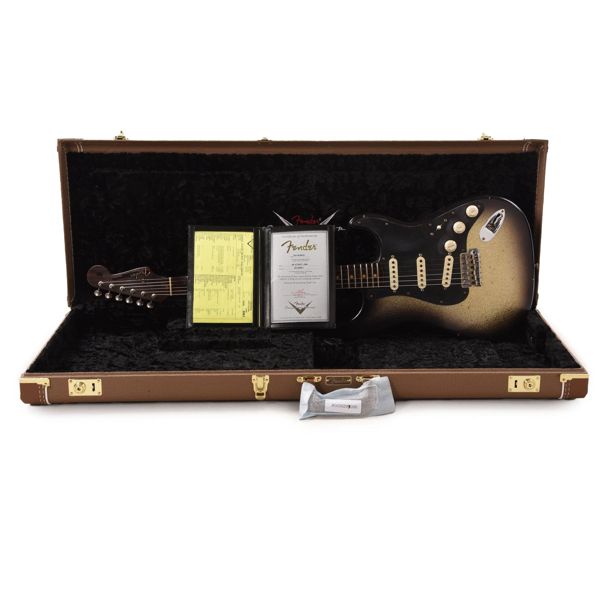 Fender Custom Shop 1959 Stratocaster "Chicago Special" Journeyman Super Duper Aged Silver Burst Sparkle w/Rosewood Neck Electric Guitars / Solid Body