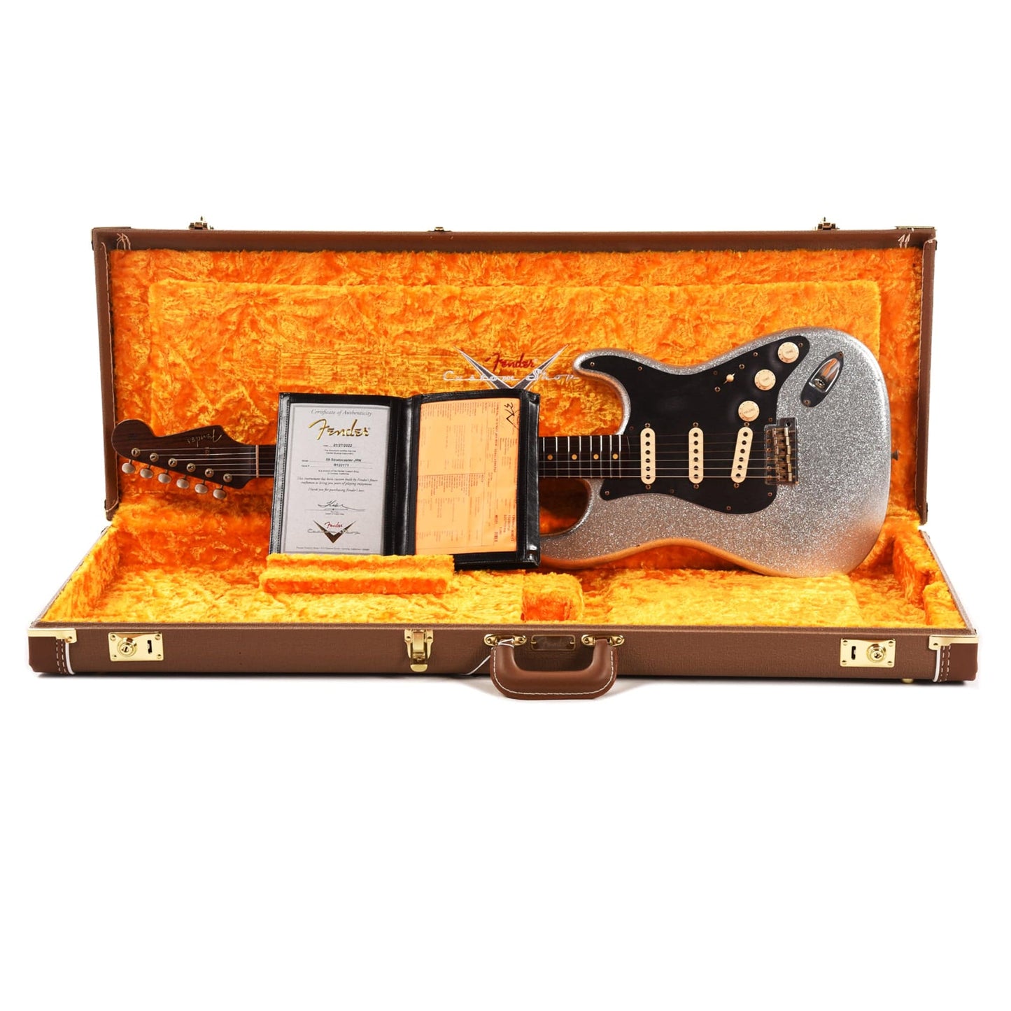 Fender Custom Shop 1959 Stratocaster "Chicago Special" Journeyman Super Duper Aged Silver Burst Sparkle w/Rosewood Neck Electric Guitars / Solid Body