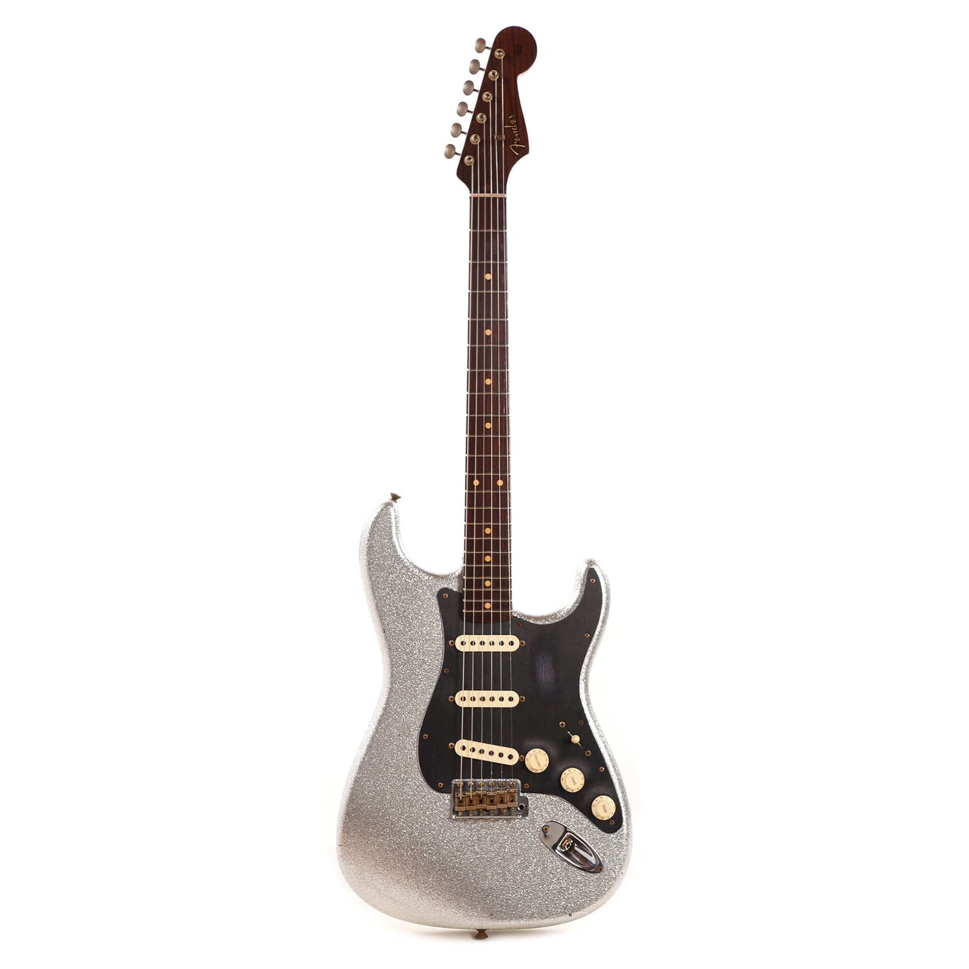 Fender Custom Shop 1959 Stratocaster "Chicago Special" Journeyman Super Duper Aged Silver Burst Sparkle w/Rosewood Neck Electric Guitars / Solid Body