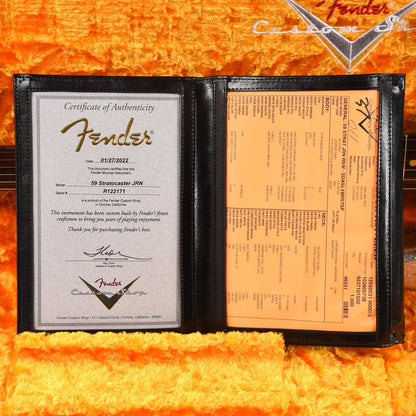 Fender Custom Shop 1959 Stratocaster "Chicago Special" Journeyman Super Duper Aged Silver Burst Sparkle w/Rosewood Neck Electric Guitars / Solid Body