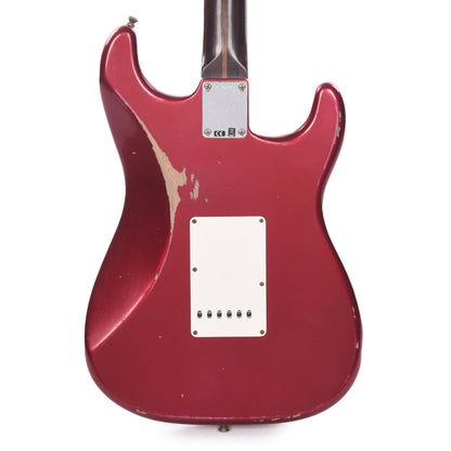 Fender Custom Shop 1959 Stratocaster "Chicago Special" LEFTY Relic Faded Oxblood w/Rosewood Neck & Tortoise Pickguard Electric Guitars / Solid Body