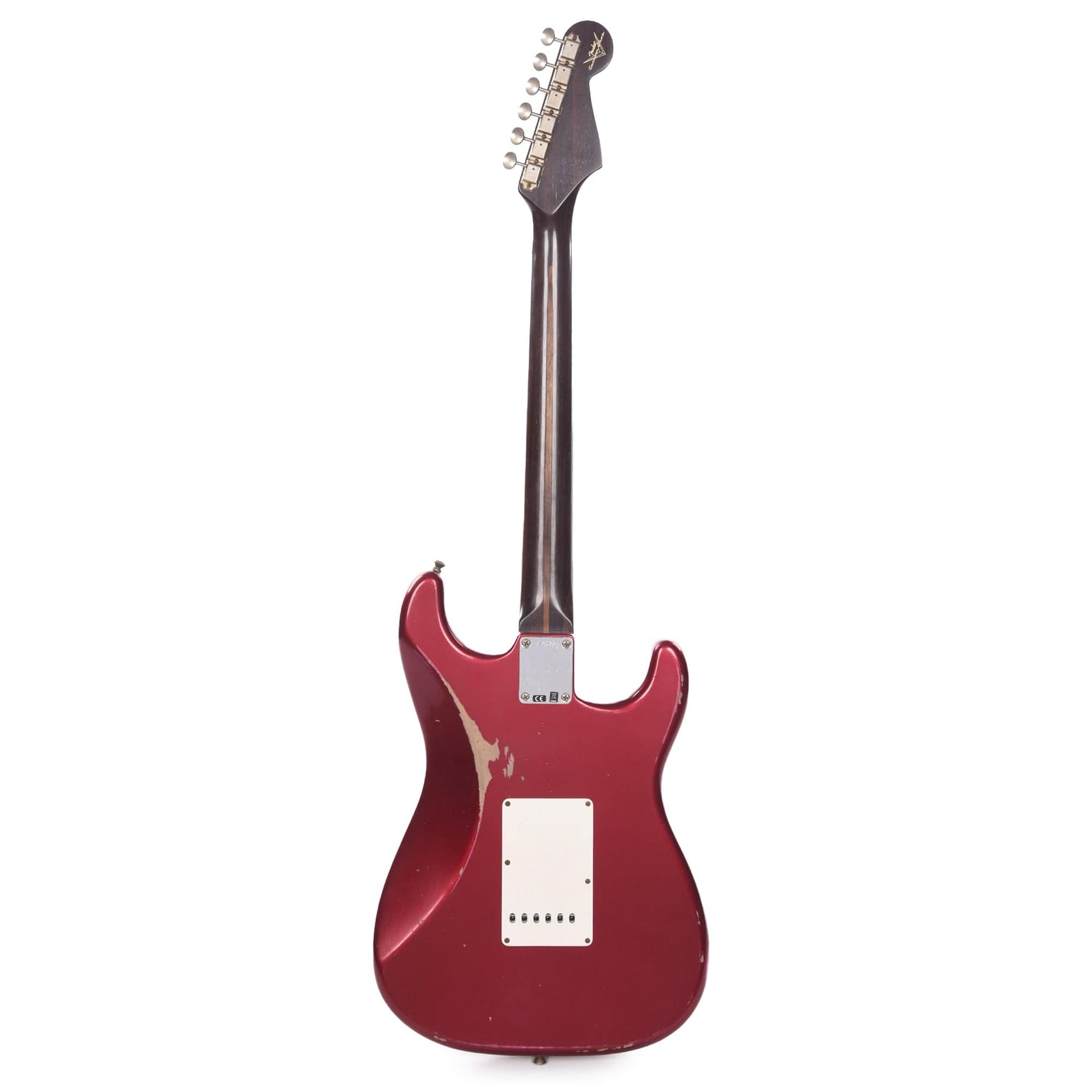 Fender Custom Shop 1959 Stratocaster "Chicago Special" LEFTY Relic Faded Oxblood w/Rosewood Neck & Tortoise Pickguard Electric Guitars / Solid Body