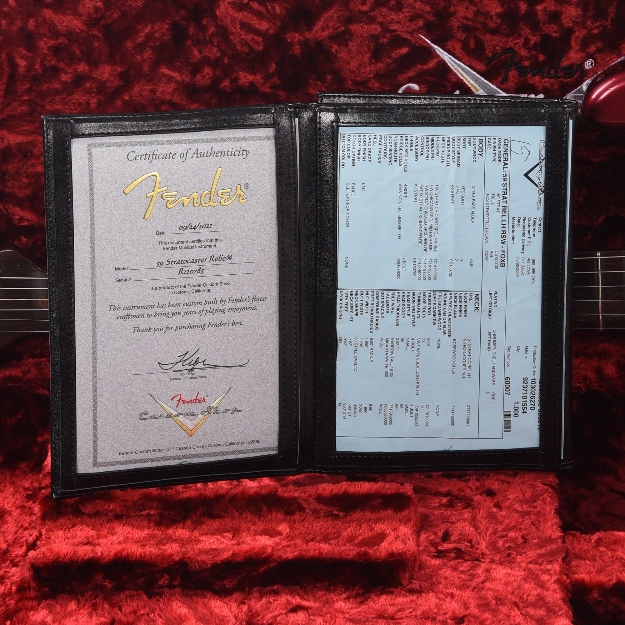 Fender Custom Shop 1959 Stratocaster 