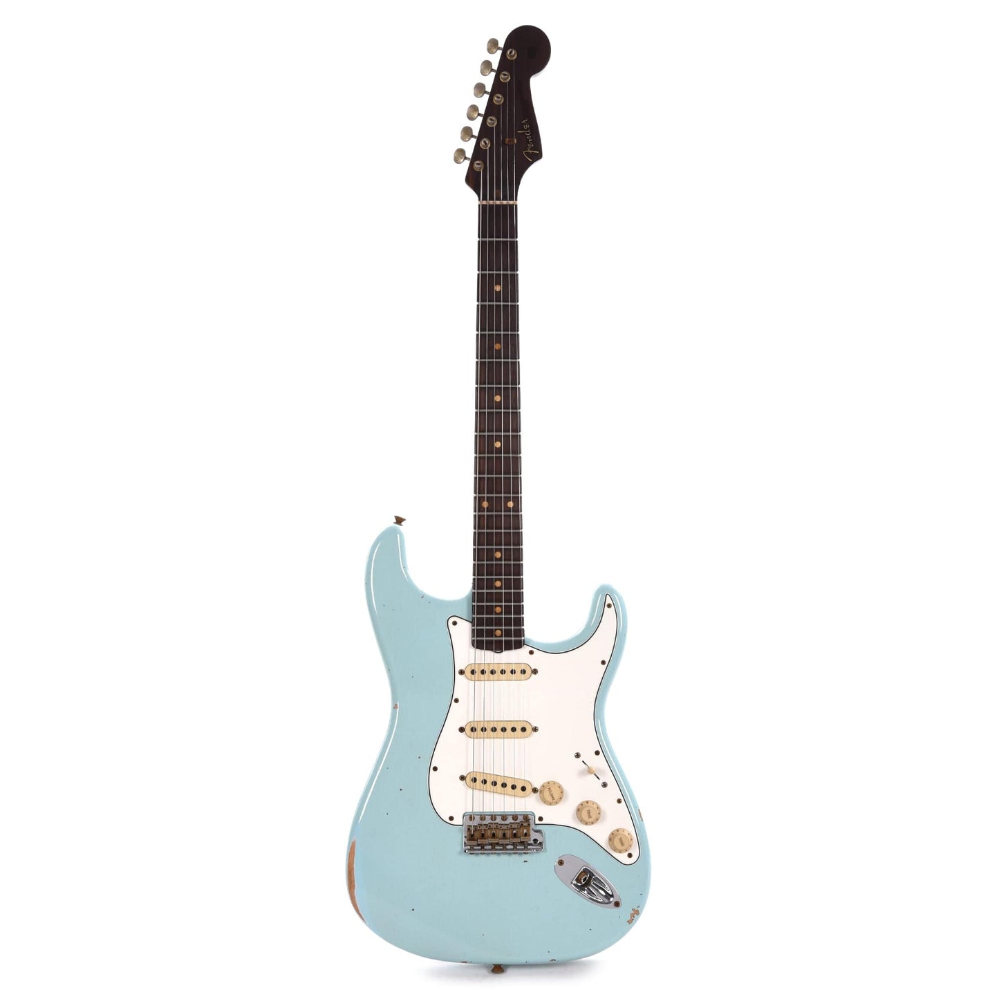 Fender Custom Shop 1959 Stratocaster "Chicago Special" Relic Super Aged Daphne Blue w/Rosewood Neck Electric Guitars / Solid Body