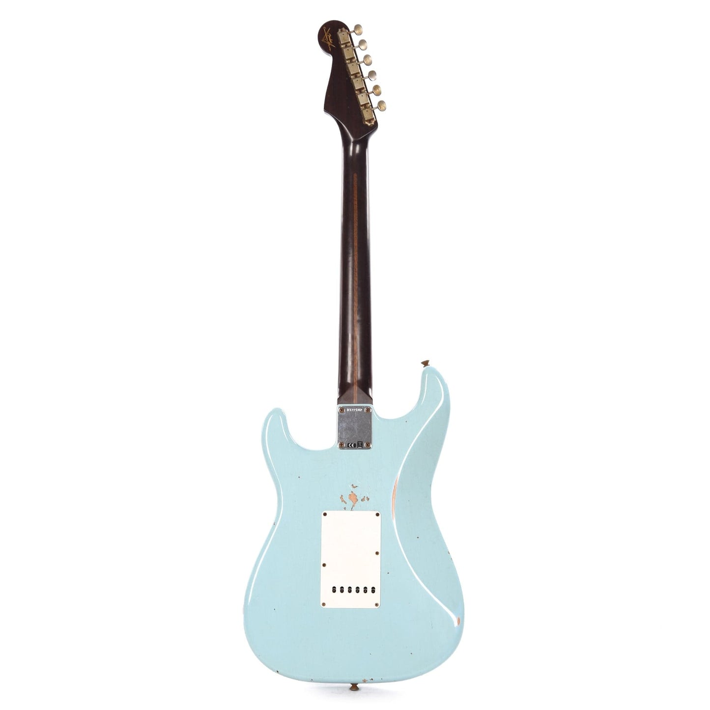 Fender Custom Shop 1959 Stratocaster "Chicago Special" Relic Super Aged Daphne Blue w/Rosewood Neck Electric Guitars / Solid Body