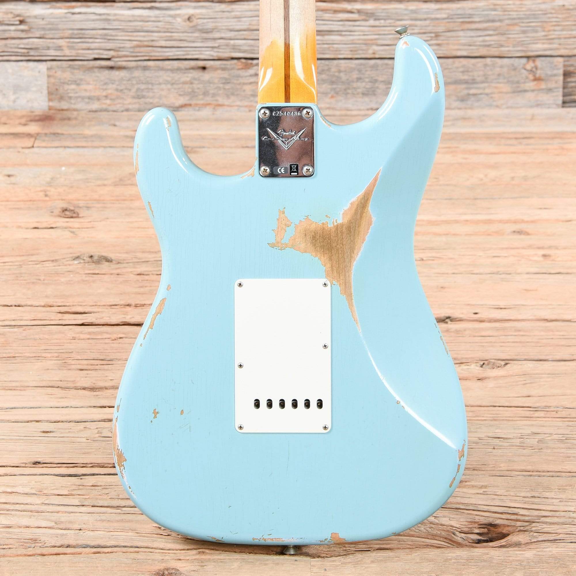 Fender Custom Shop 1959 Stratocaster Heavy Relic Aged Daphne Blue 2019 Electric Guitars / Solid Body