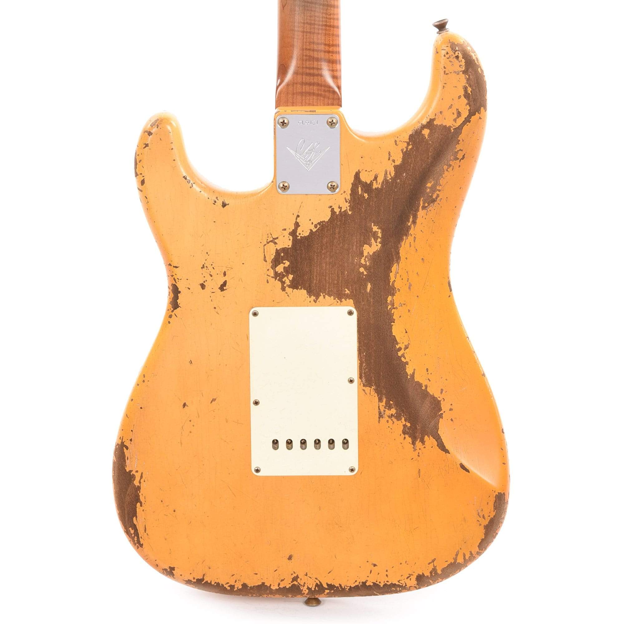 Fender Custom Shop 1959 Stratocaster Heavy Relic Aged Olympic White Master Built by Carlos Lopez Electric Guitars / Solid Body