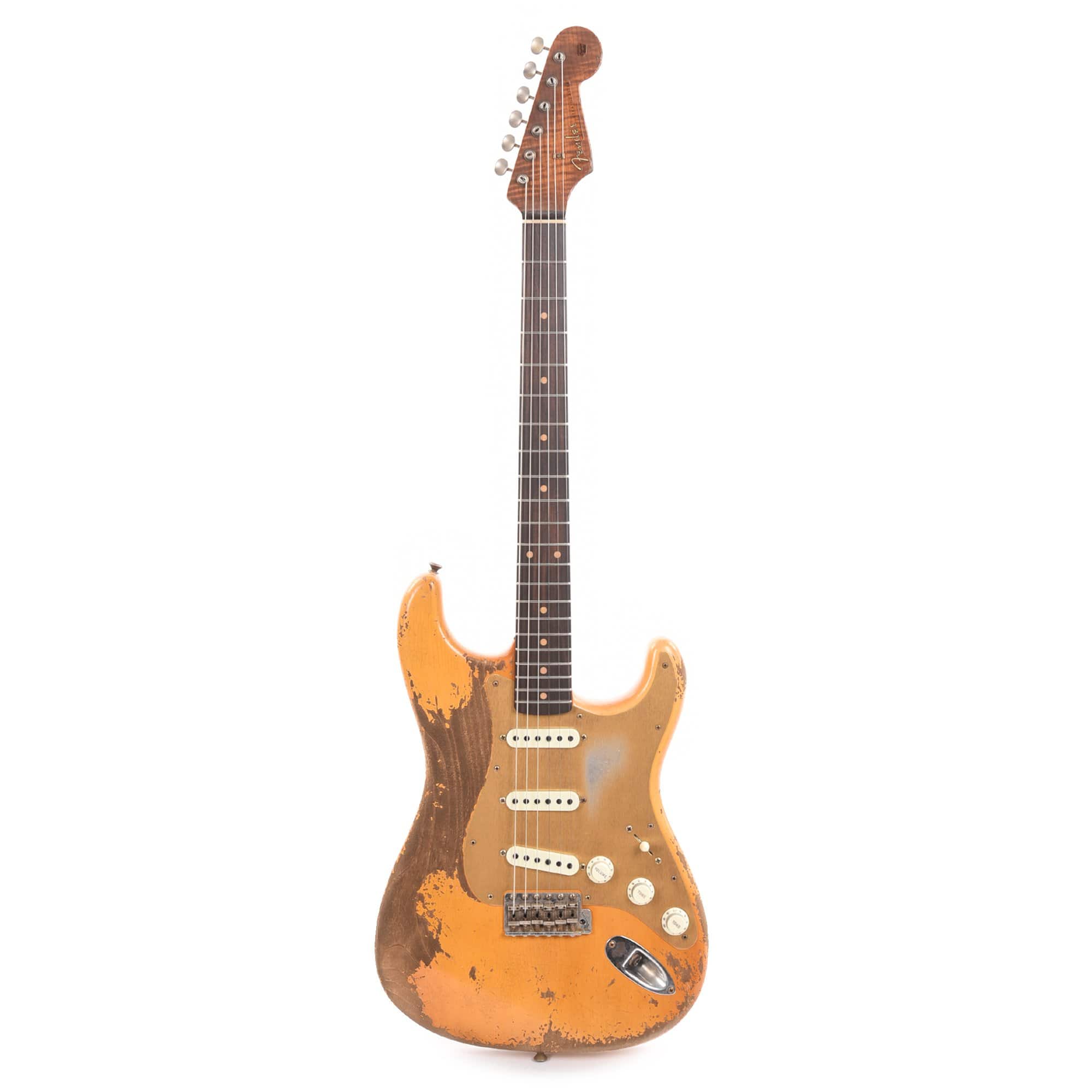 Fender Custom Shop 1959 Stratocaster Heavy Relic Aged Olympic White Master Built by Carlos Lopez Electric Guitars / Solid Body