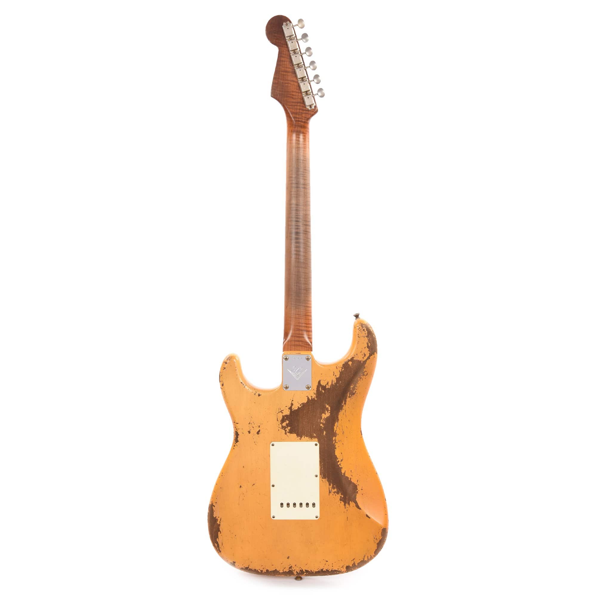 Fender Custom Shop 1959 Stratocaster Heavy Relic Aged Olympic White Master Built by Carlos Lopez Electric Guitars / Solid Body