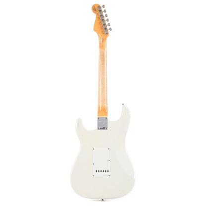 Fender Custom Shop 1959 Stratocaster Journeyman Relic Aged Olympic White Electric Guitars / Solid Body