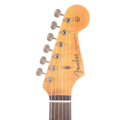 Fender Custom Shop 1959 Stratocaster Journeyman Relic Aged Olympic White Electric Guitars / Solid Body