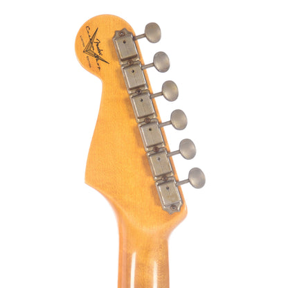 Fender Custom Shop 1959 Stratocaster Journeyman Relic Aged Olympic White Electric Guitars / Solid Body