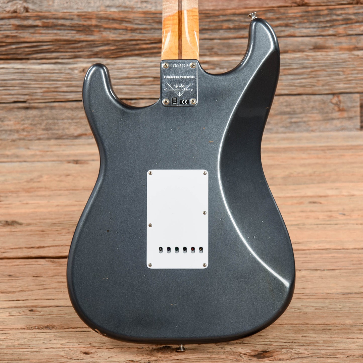 Fender Custom Shop 1959 Stratocaster Journeyman Relic Charcoal Frost Metallic Electric Guitars / Solid Body