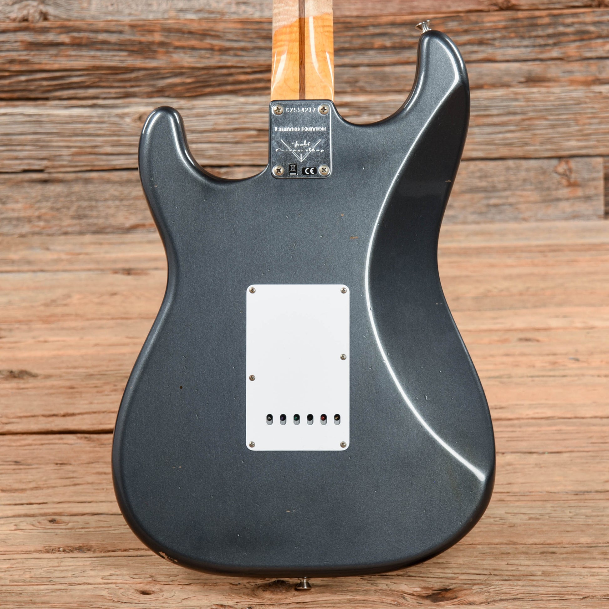 Fender Custom Shop 1959 Stratocaster Journeyman Relic Charcoal Frost Metallic Electric Guitars / Solid Body