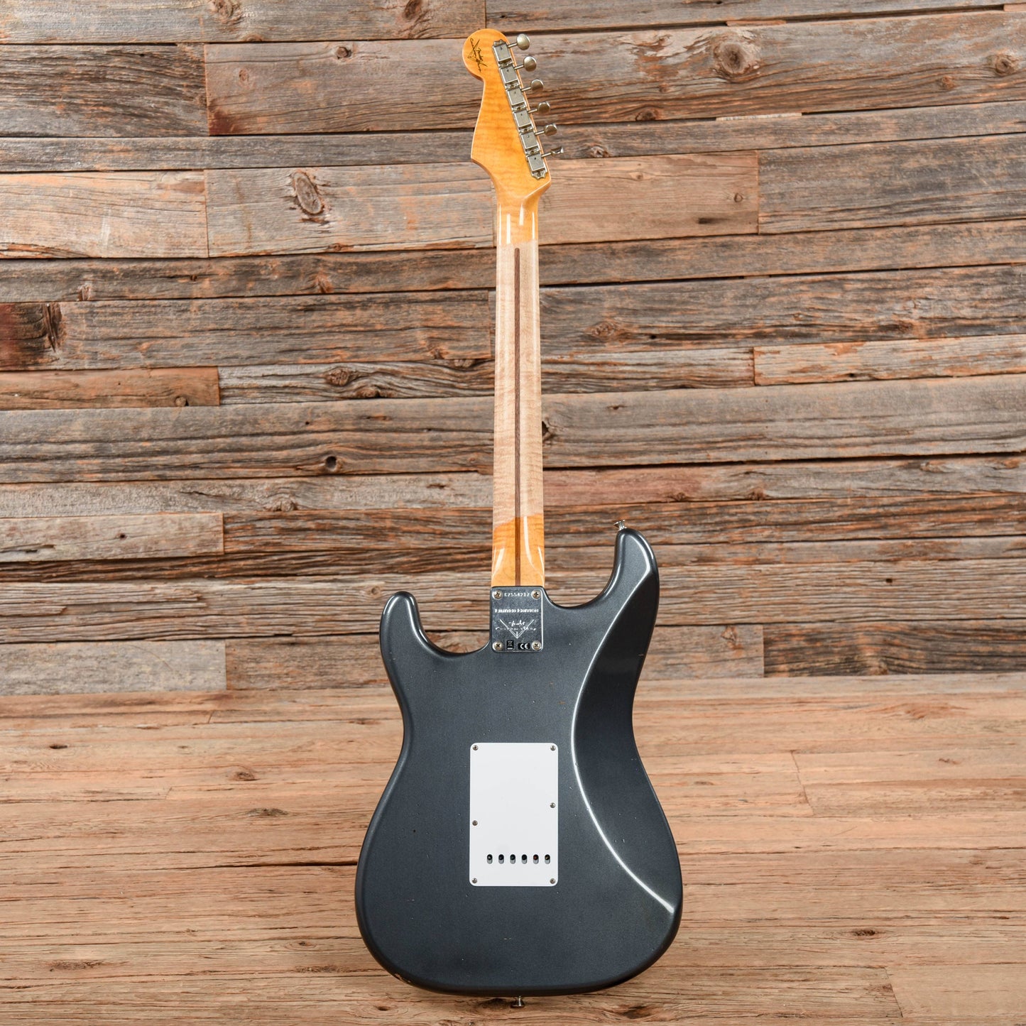 Fender Custom Shop 1959 Stratocaster Journeyman Relic Charcoal Frost Metallic Electric Guitars / Solid Body