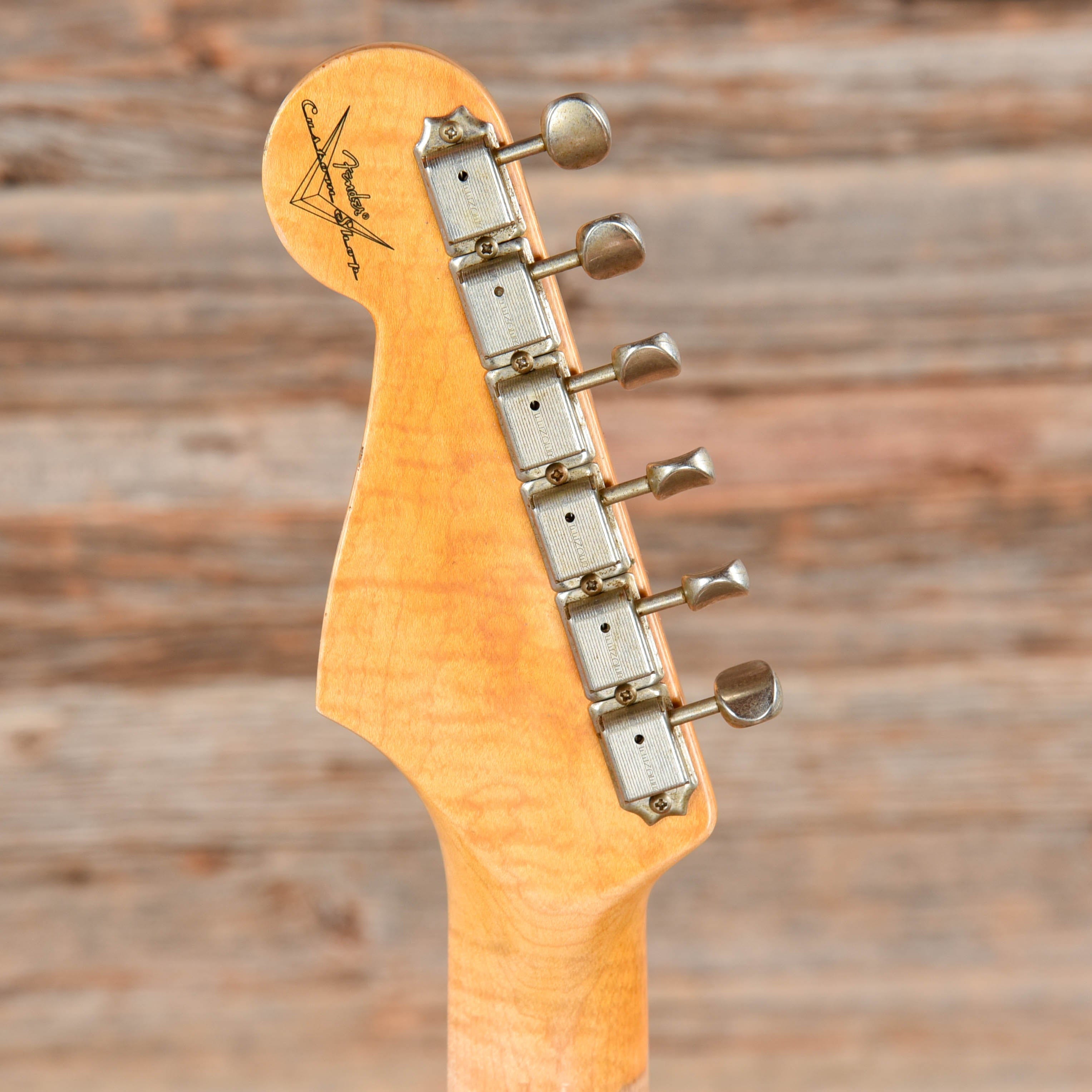 Fender Custom Shop 1959 Stratocaster Journeyman Relic Charcoal Frost Metallic Electric Guitars / Solid Body