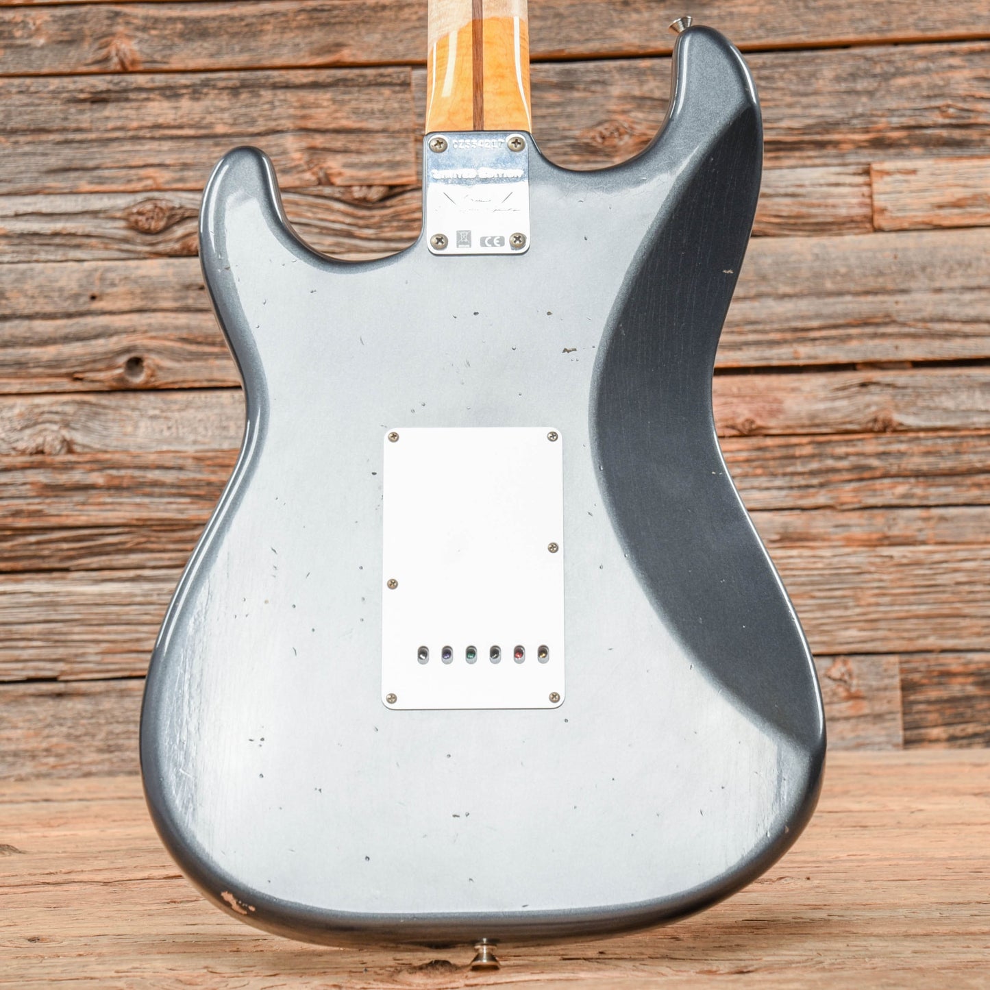 Fender Custom Shop 1959 Stratocaster Journeyman Relic Charcoal Frost Metallic Electric Guitars / Solid Body
