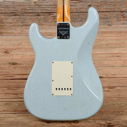 Fender Custom Shop 1959 Stratocaster Journeyman Relic Sonic Blue 2021 Electric Guitars / Solid Body