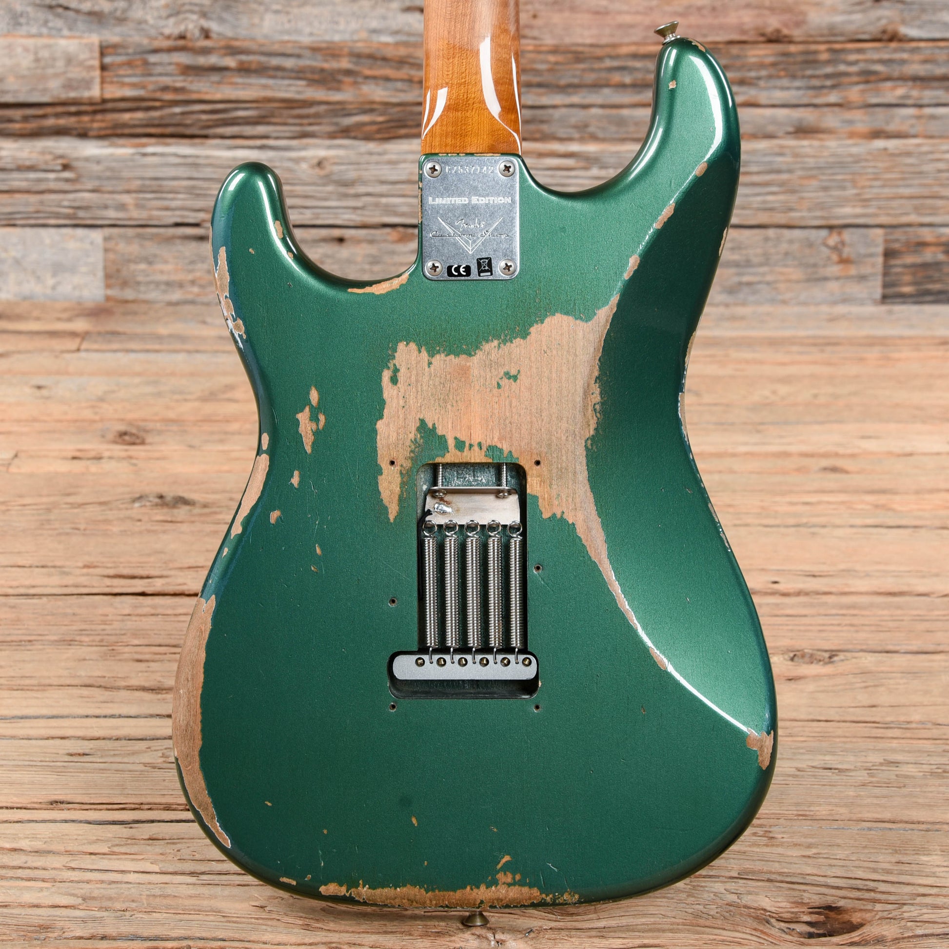 Fender Custom Shop 1959 Stratocaster Relic Sherwood Green Metallic 2013 Electric Guitars / Solid Body