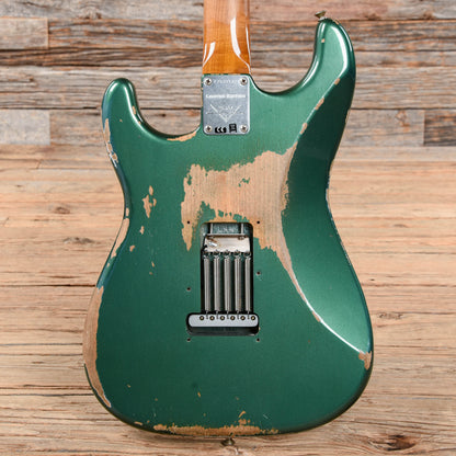 Fender Custom Shop 1959 Stratocaster Relic Sherwood Green Metallic 2013 Electric Guitars / Solid Body