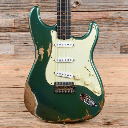 Fender Custom Shop 1959 Stratocaster Relic Sherwood Green Metallic 2013 Electric Guitars / Solid Body
