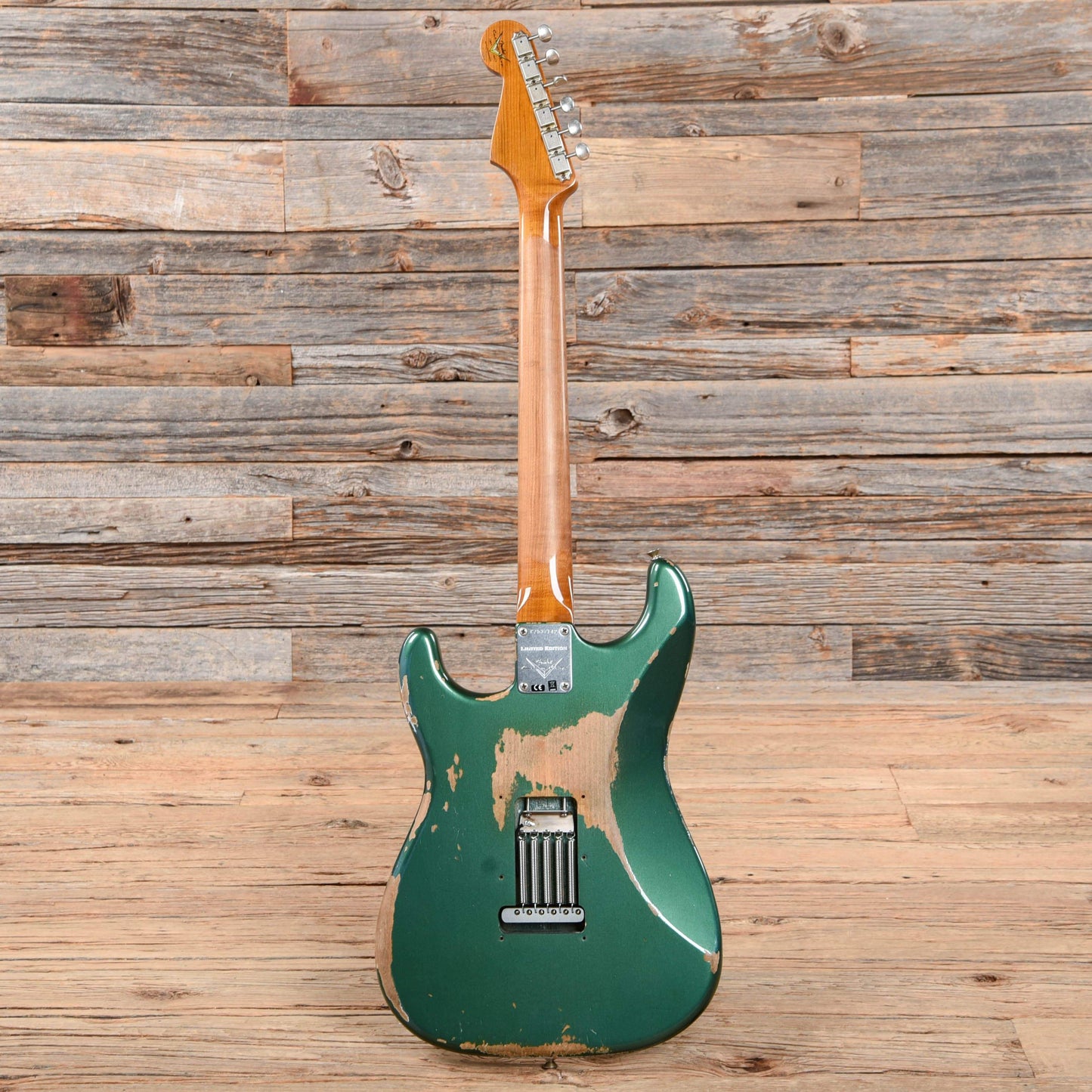 Fender Custom Shop 1959 Stratocaster Relic Sherwood Green Metallic 2013 Electric Guitars / Solid Body