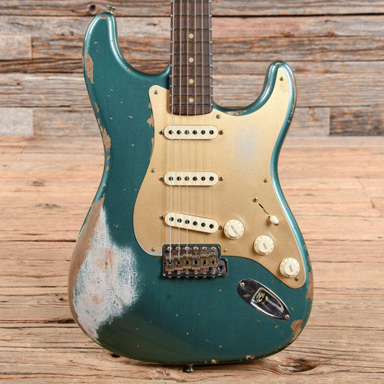 Fender Custom Shop 1959 Stratocaster Roasted Heavy Relic Sherwood Green Metallic 2019 Electric Guitars / Solid Body