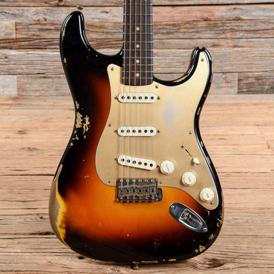 Fender Custom Shop 1959 Stratocaster Roasted Heavy Relic Sunburst 2019 Electric Guitars / Solid Body