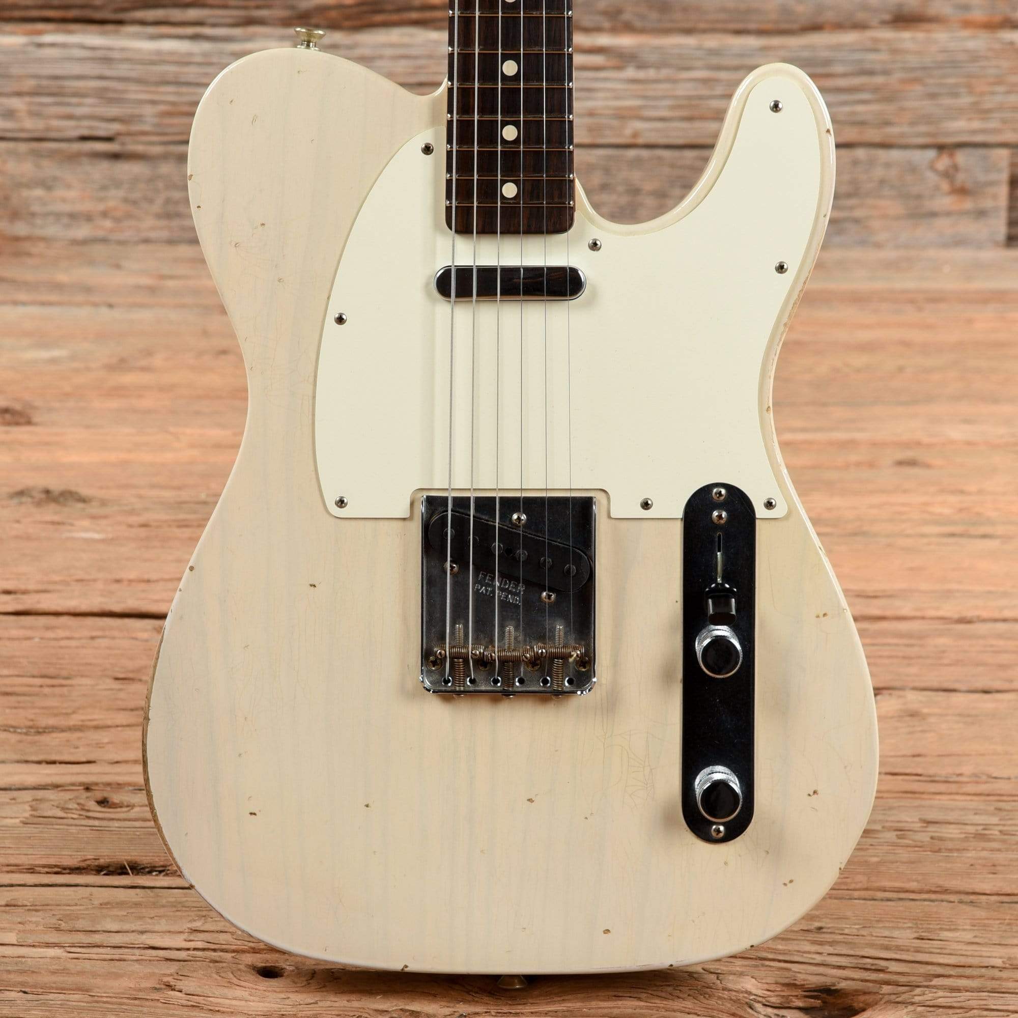 Fender Custom Shop 1959 Telecaster Ash Journeyman Relic Aged White Blonde 2017 Electric Guitars / Solid Body