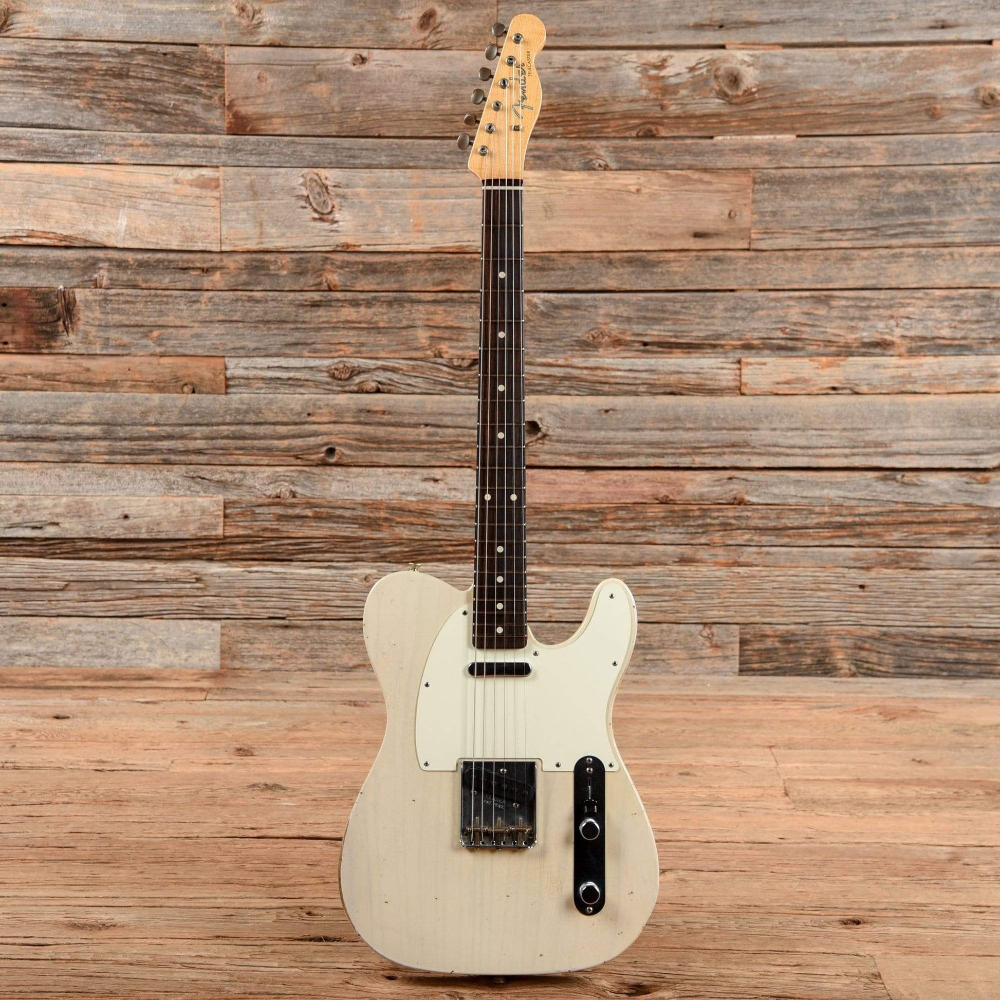 Fender Custom Shop 1959 Telecaster Ash Journeyman Relic Aged White Blonde 2017 Electric Guitars / Solid Body