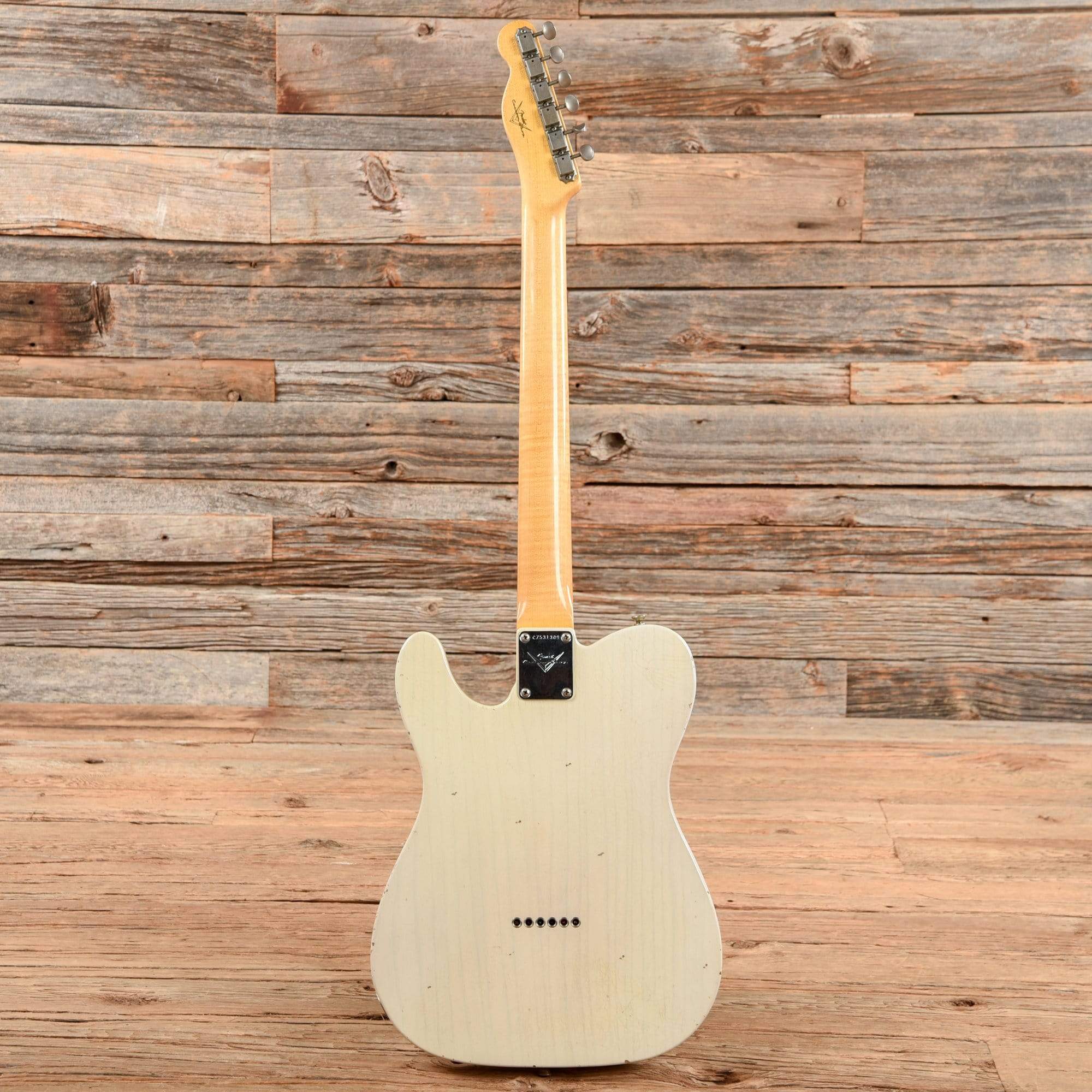 Fender Custom Shop 1959 Telecaster Ash Journeyman Relic Aged White Blonde 2017 Electric Guitars / Solid Body