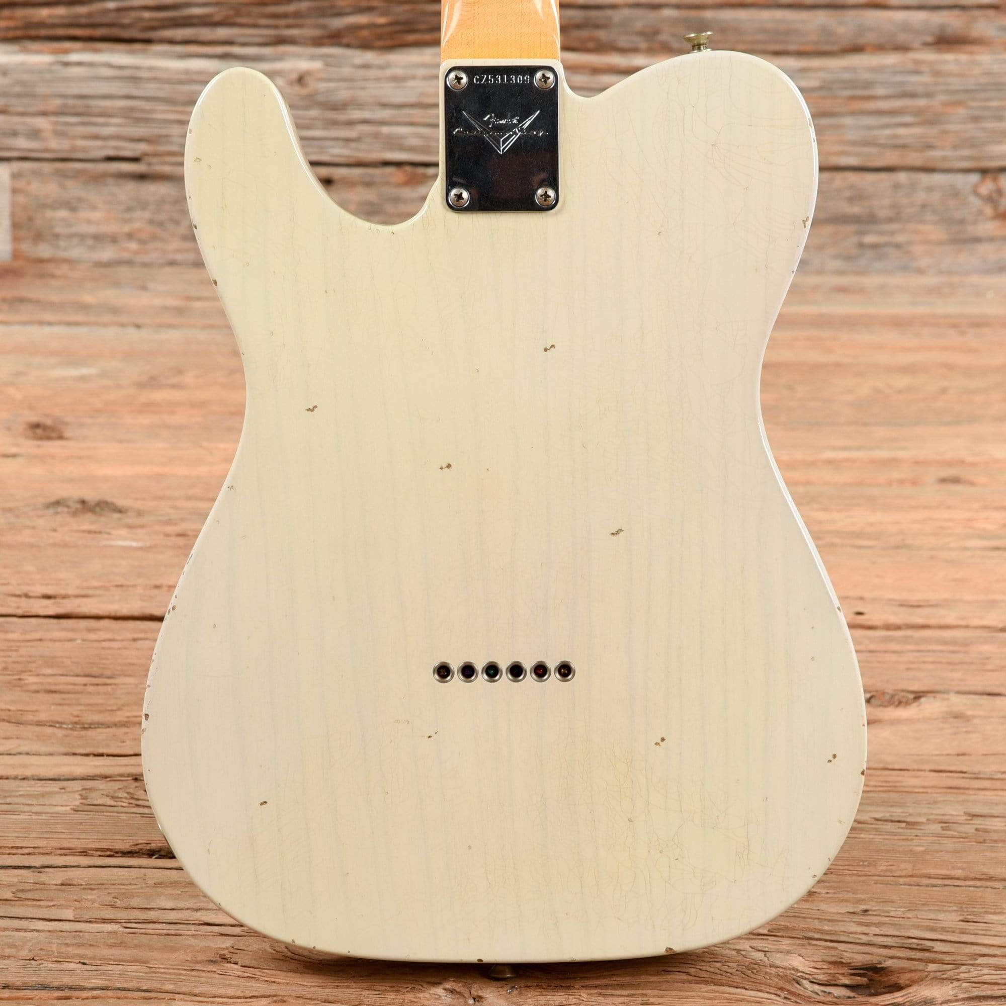 Fender Custom Shop 1959 Telecaster Ash Journeyman Relic Aged White Blonde 2017 Electric Guitars / Solid Body