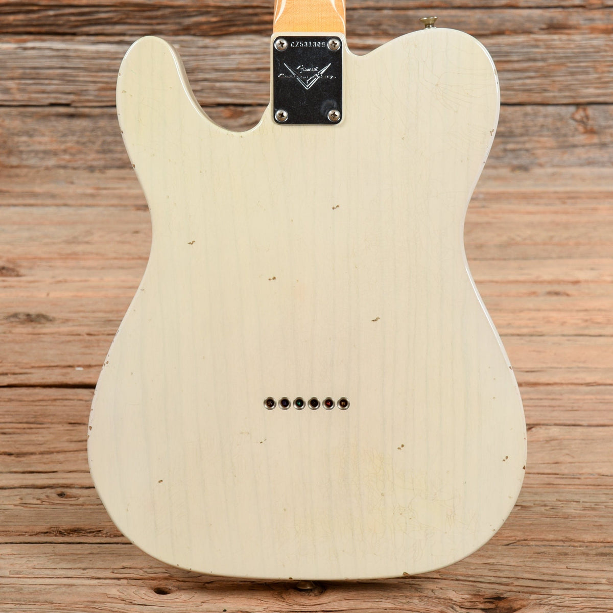 Fender Custom Shop 1959 Telecaster Ash Journeyman Relic Aged White Blo ...