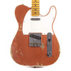 Fender Custom Shop 1959 Telecaster Custom "Chicago Special" Heavy Relic Faded/Aged Orange Sparkle Electric Guitars / Solid Body