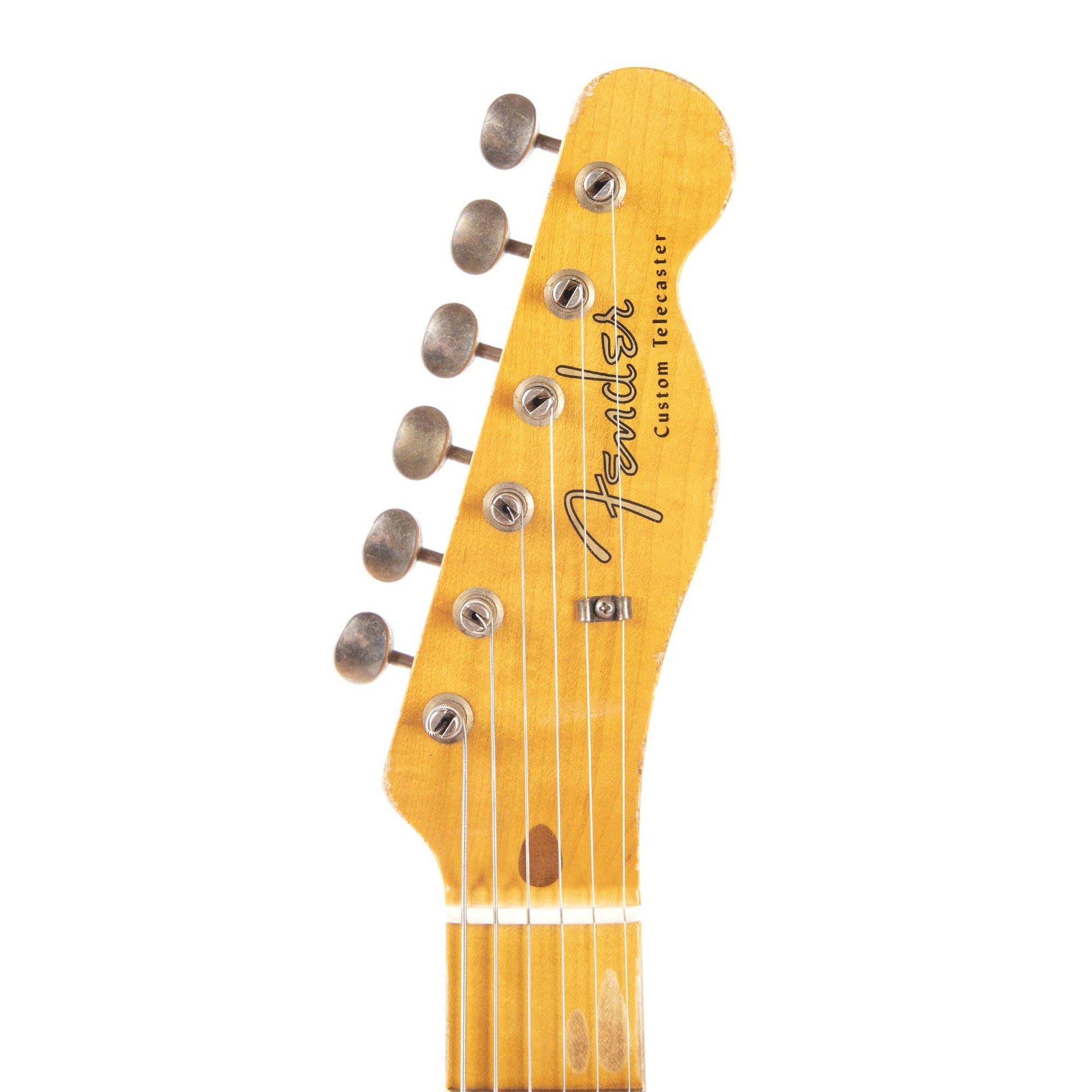 Fender Custom Shop 1959 Telecaster Custom "Chicago Special" Heavy Relic Faded/Aged Orange Sparkle Electric Guitars / Solid Body